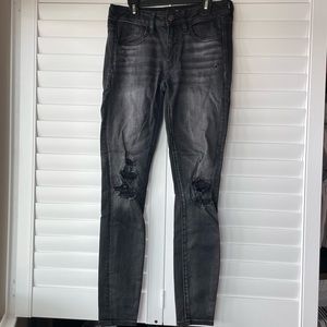 American Eagle Black Skinny Jeans